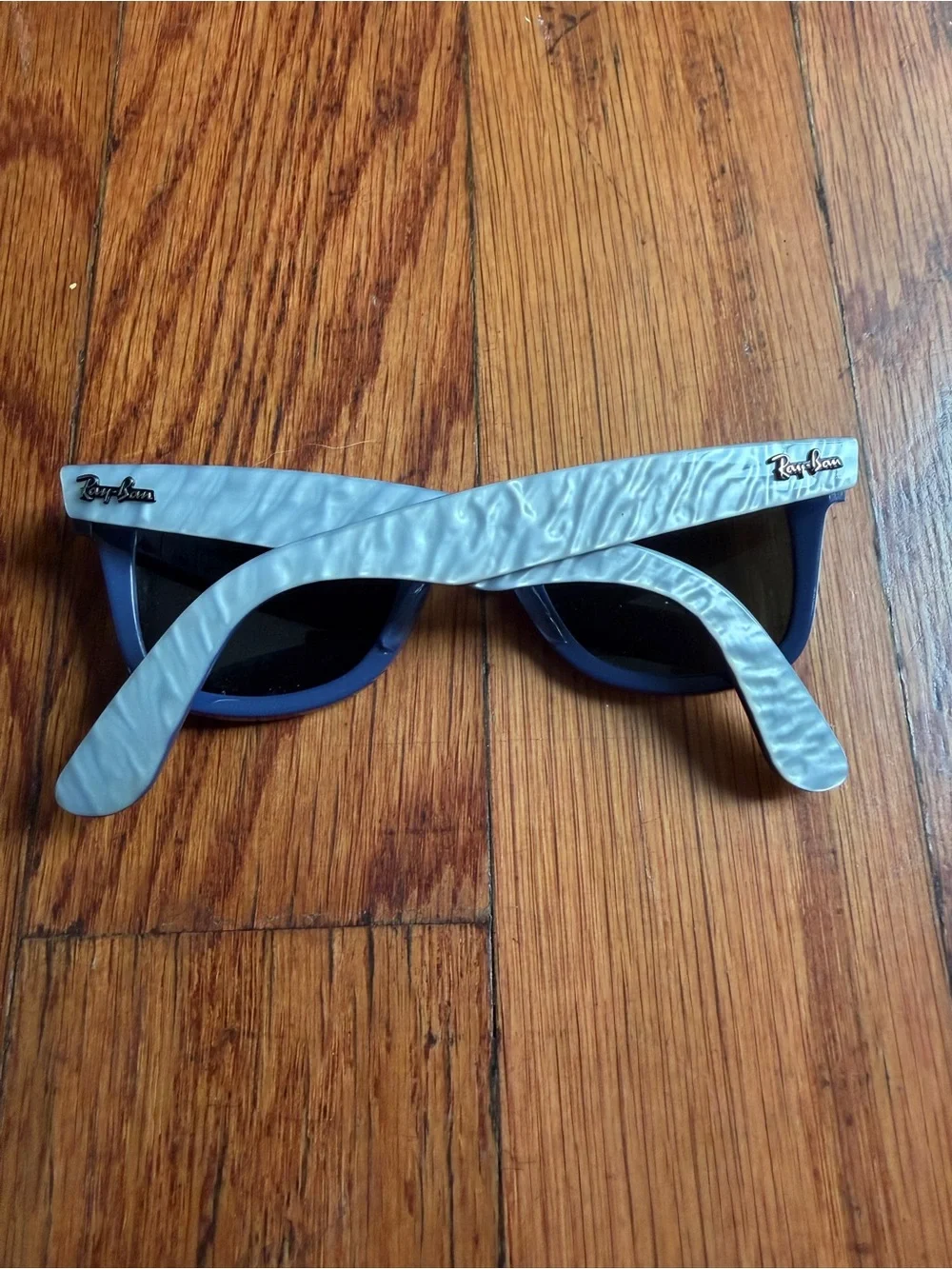 Ray-Ban Wayfarer RB2140 994/40 rare prints/ special series Madreperla Blue